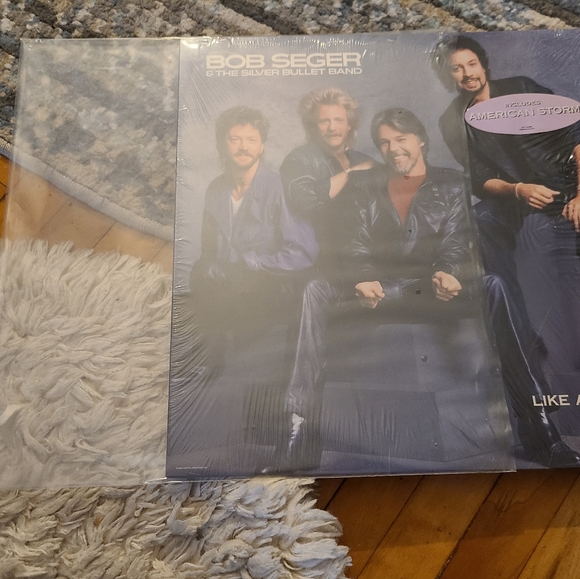 Bob Seger and the Silver Bullet Band Like A Rock. Vintage vinyl album. Pristine - Picture 1 of 11